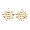 Brass Pendants KK-V003-04-1
