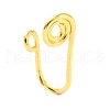Brass Nose Rings AJEW-F053-25G-2