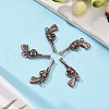 Alloy Pendants X-EA11008Y-R-4
