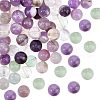 Olycraft 2 Strands Natural Fluorite Beads Strands G-OC0002-97B-1