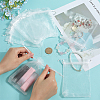 SOFPLATE 100pcs Large Organza Pouches Portable Shoes Bag Travel Storage Drawstring Bags OP-SP0001-03D-01-3