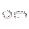 Tarnish Resistant 201 Stainless Steel Huggie Hoop Earrings EJEW-L256-05E-P-3
