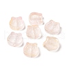 Transparent Spray Painted Glass Beads GLAA-I050-13K-1