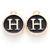Golden Plated Alloy Charms ENAM-SZ0001-25B-H-2