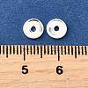 Flat Round Brass Beads KK-L230-04S-3