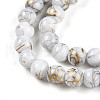 Baking Painted Glass Beads Strands DGLA-N003-6mm-B01-4