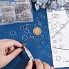 Unicraftale 6 Styles 304 Stainless Steel Jump Rings STAS-UN0057-99-4