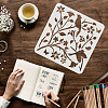 Large Plastic Reusable Drawing Painting Stencils Templates DIY-WH0172-713-3