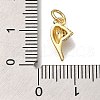 Rack Plating Brass Micro Pave Cubic Zirconia Charms KK-I720-64G-3