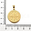 Ion Plating(IP) 304 Stainless Steel Pendants STAS-A053-24A-G-3