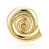 Brass Adjustable Open Cuff Rings for Women RJEW-N051-01B-G-2