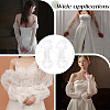 Polyester Lace Fabric with Plastic Arm Sleeves AJEW-WH20009-45-5