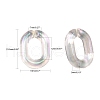 Transparent Acrylic Linking Rings PACR-R246-061B-4