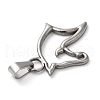 Non-Tarnish 304 Stainless Steel Pendants STAS-D069-03P-3