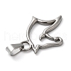 304 Stainless Steel Pendants STAS-D069-03P-3