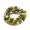 Natural Xiuyan Jade Beads Strands G-T140-42-2