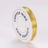 Round Copper Jewelry Wire X-CWIR-CW0.6mm-07-1