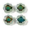 Two Tone Glass Mood Beads GLAA-Z007-07C-1