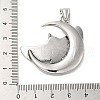 304 Stainless Steel Pendants STAS-D091-03AS-3