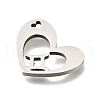 201 Stainless Steel Pendants STAS-A116-01P-03-2