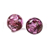 Transparent Resin with Paillette Beads RESI-G110-02C-2