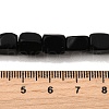 Natural Black Onyx Beads Strands G-F791-C05-5