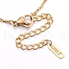 304 Stainless Steel Pendant Necklaces NJEW-G291-14G-2