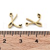 304 Stainless Steel Charms STAS-M327-02G-K-3