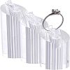 Acrylic Jewelry Finger Ring Displays Stand Set RDIS-WH0006-15B-1