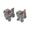 Lampwork Dog Display Decoration LAMP-D301-04A-1