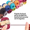 12 Colors Jute Cord OCOR-L039-G-5
