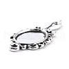 Prink Series Tibetan Style Alloy Pendants TIBEP-E005-03AS-4