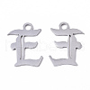 Tarnish Resistant 201 Stainless Steel Pendants STAS-N091-40E-2