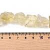 Natural Lemon Quartz Beads Strands G-S386-C17-5