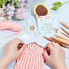  9Pcs Bamboo Circular Knitting Needles DIY-NB0010-86-3