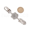 2Pcs Alloy & Iron Cardigan Clips JEWB-BR00183-3