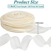 Polyester Organza Ribbons SRIB-WH20020-003A-01-2