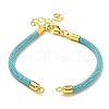 Nylon Cords Bracelet Makings Fit for Connector Charms AJEW-P116-02G-03-1