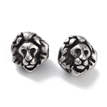 304 Stainless Steel Beads STAS-M057-16AS-1