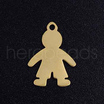 Ion Plating(IP) 304 Stainless Steel Pendants A-STAS-Q201-JN327-2-1