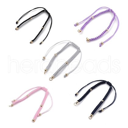 Braided Nylon Bracelet Making AJEW-JB00721-1