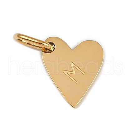 304 Stainless Steel Charms STAS-L291-01G-M-1