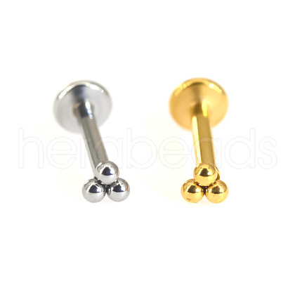 316L Surgical Stainless Steel & G23 Titanium Labrets for Women Men WG3A239-32-1