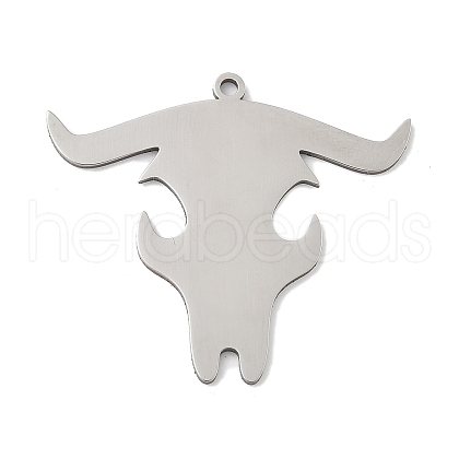 304 Stainless Steel Pendants STAS-S174-31P-1