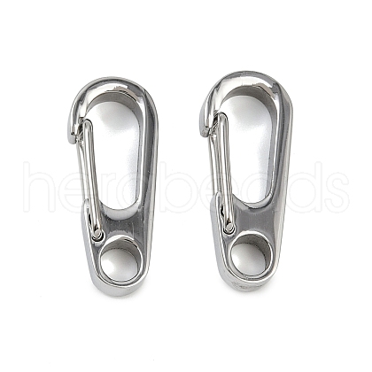 304 Stainless Steel Rock Climbing Carabiners STAS-B089-02A-P-1
