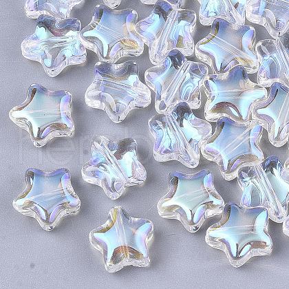 Transparent Glass Beads X1-GLAA-N035-01-B01-1