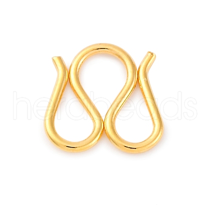 304 Stainless Steel S-Hook Clasps STAS-Z048-06G-01-1