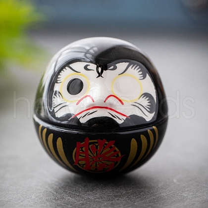 Porcelain Daruma Display Decoration PW-WG0B496-01-1