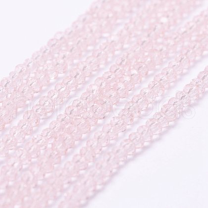 Transparent Glass Beads Strands X-EGLA-K010-A03-1