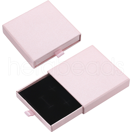 Beebeecraft 2Pcs Paper Drawer Boxes CON-BBC00001-02B-1